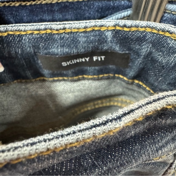 Judy Blue skinny fit blue jeans raw hems size 5/27 women’s - Picture 5 of 6